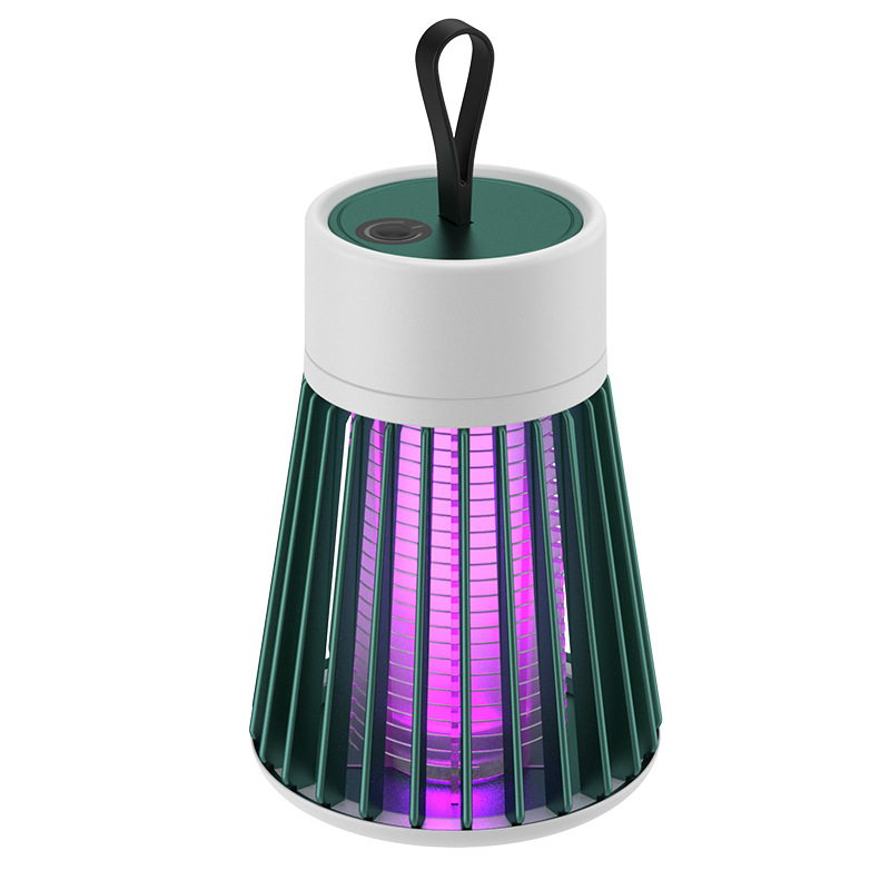 Electric Shock Mosquito Killer Lamp – USB Rechargeable Indoor & Outdoor Trap